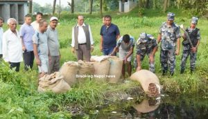 मोरङमा ९ लाखभन्दा बढीका अवैध सामान भन्सार बुझाइयो, २.७७ लाख बराबरको खाद्य सामग्री नष्ट