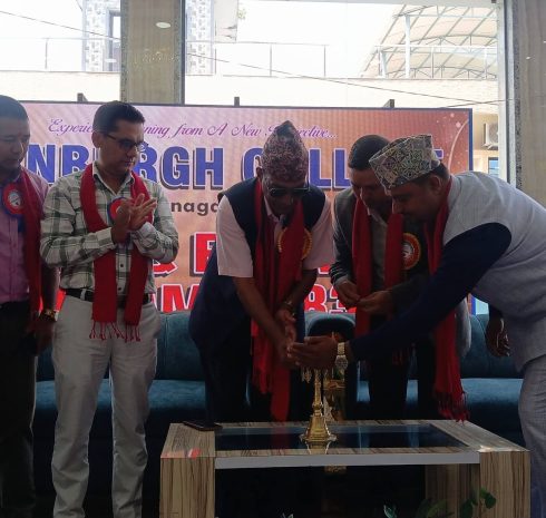 इडेनवर्ग कलेजमा नयाँ ऊर्जा : ४६४ विद्यार्थीको भव्य स्वागत, १९६ विद्यार्थीलाई बिदाइ