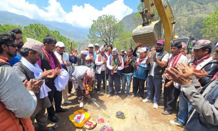 महावै गाउँपालिकाको आफ्नै सुविधा सम्पन्न भवन बन्ने, ३२ कोठे प्रशासकीय भवनको शिलान्यास