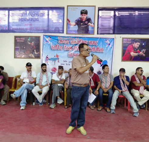 जिपी कोइराला अन्तरविद्यालय टेबलटेनिस : २२० खेलाडीबीच प्रतिस्पर्धा, विभिन्न विधामा उत्कृष्टता प्रदर्शन